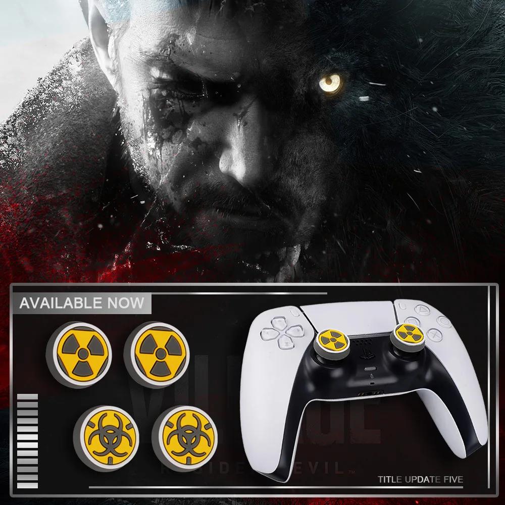Capuchon de poignée de bâton de pouce, housse de Joystick pour Sony Dualshock 5/4/3 PS5 PS4 PS3 Slim