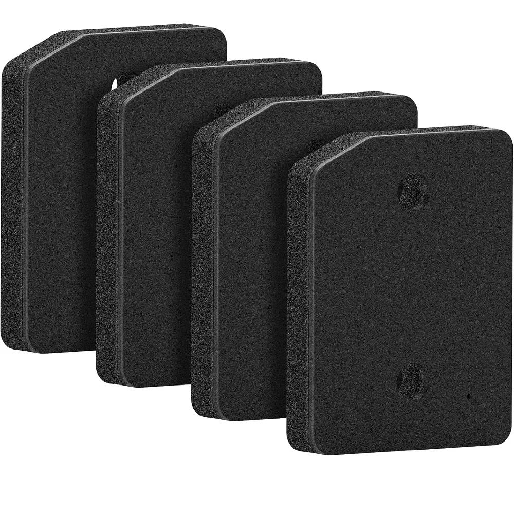 Lot de 4 filtres de socle pour sèche-linge Miele T1, filtre anti-peluches en mousse pour sèche-linge