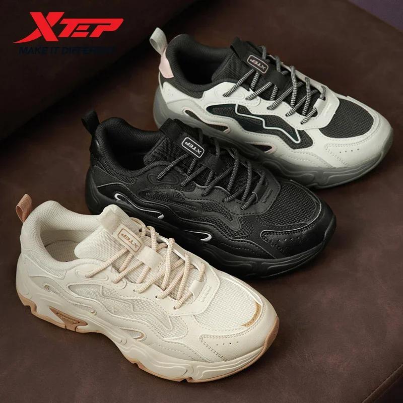 Xtep Youmu chaussures décontractées pour femmes 2025 été léger respirant à semelles épaisses tout as