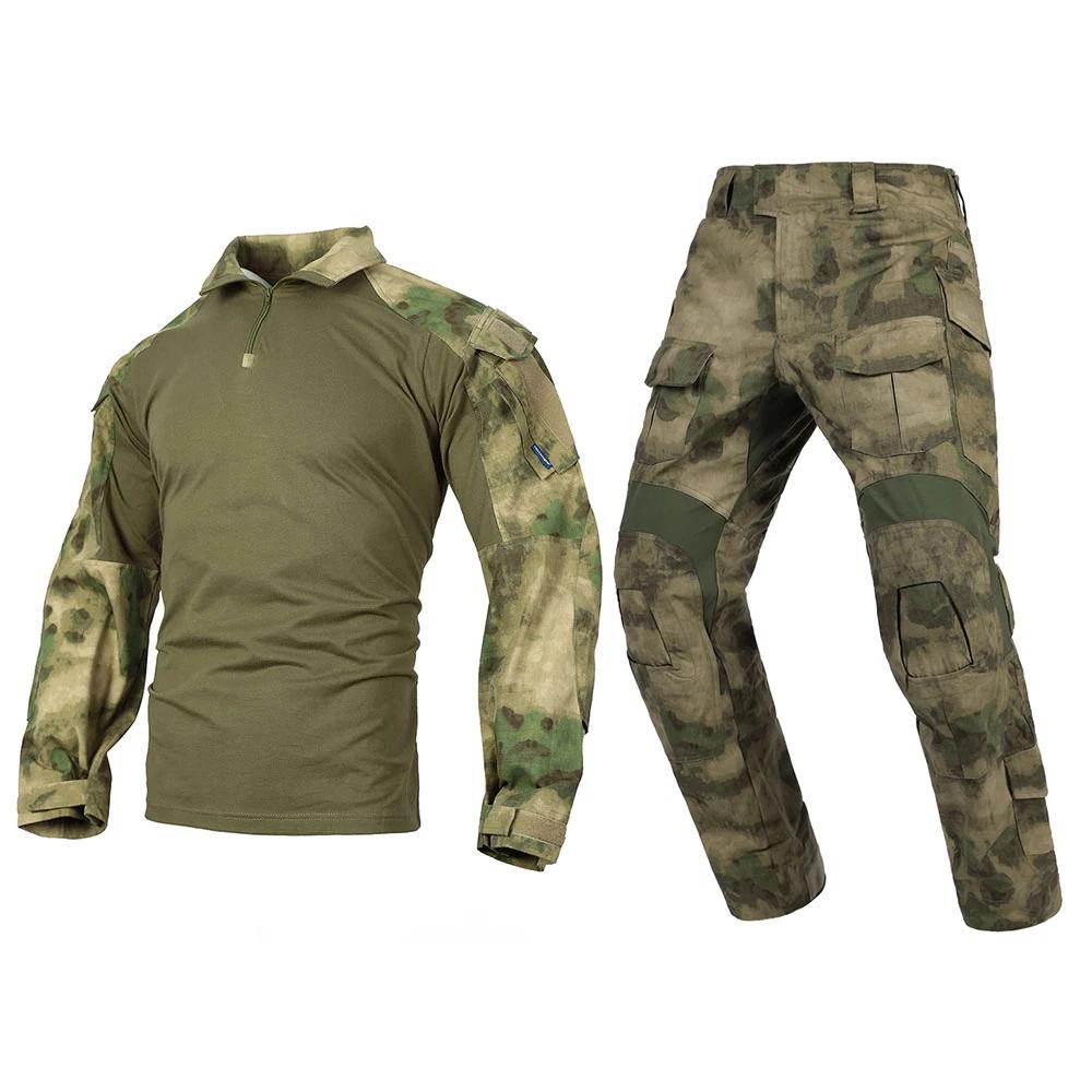 Levez songear-Ensembles d'uniformes de saut DulG3, chemise et pantalon, cargo en Y, fjMen CamSolomon