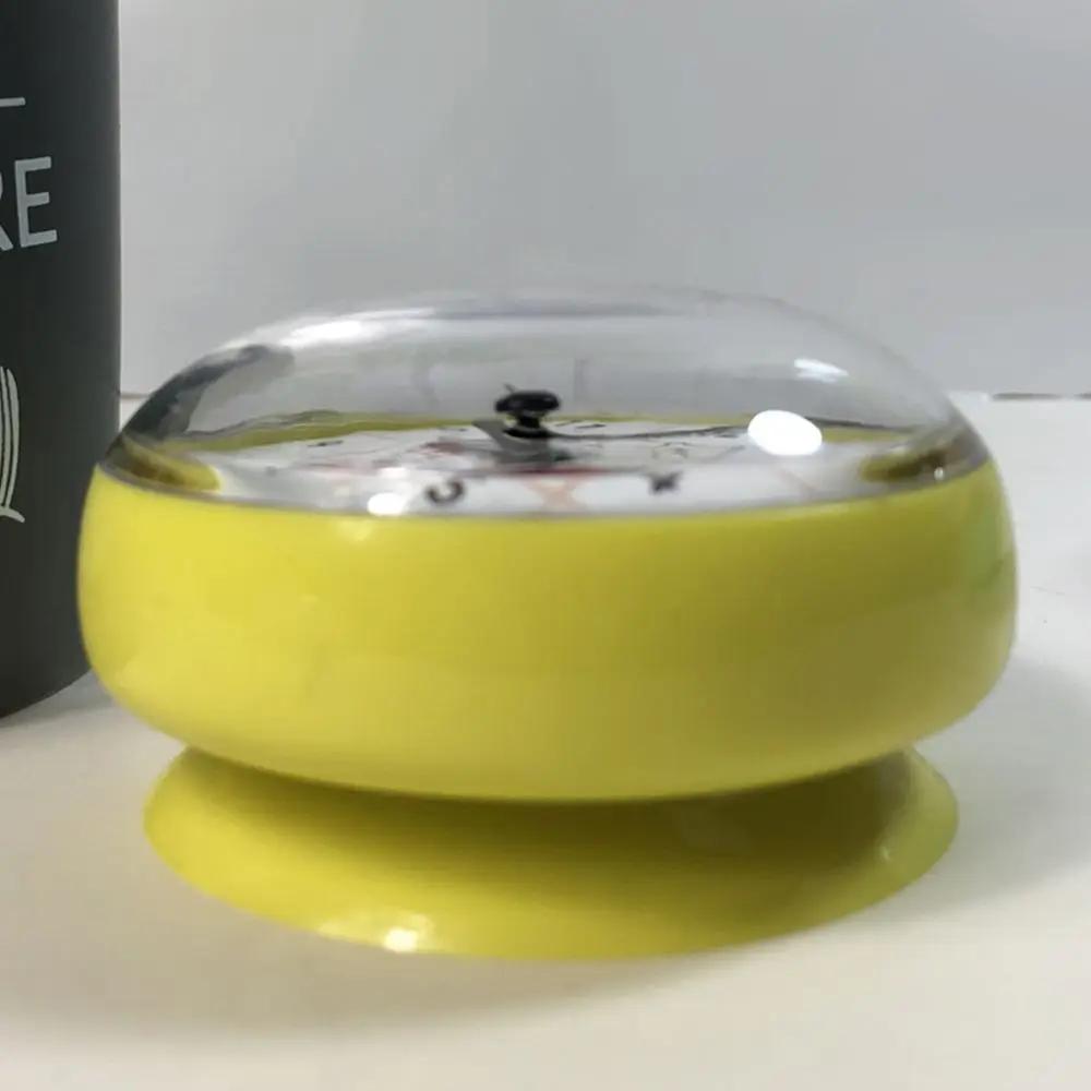 Mini ventouse horloge murale salle de bain Anti-buée étanche 7cm cuisine toilette salon étanche peti