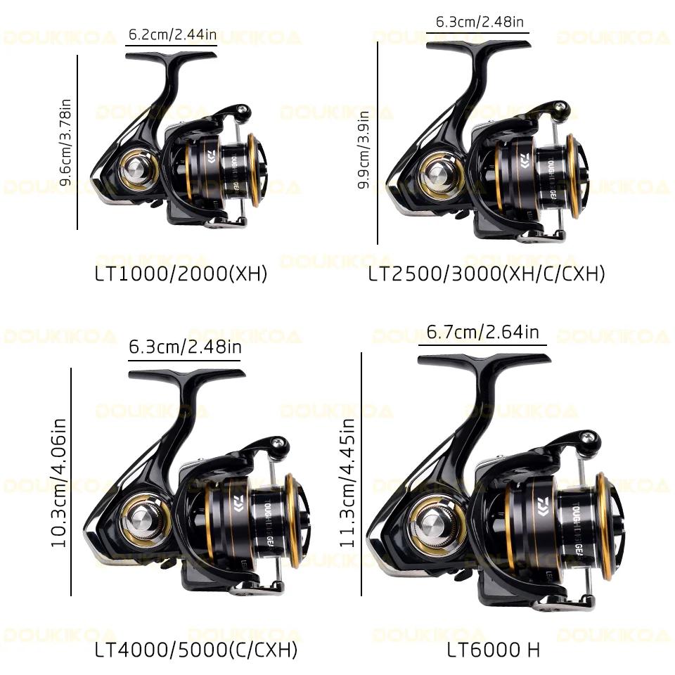 DAIWA-Moulinet LEGALIS CS LT 2021/2000/3000C/4000C Corps observateur 6 + 1BB LC-ABS Bobine Metail 5-
