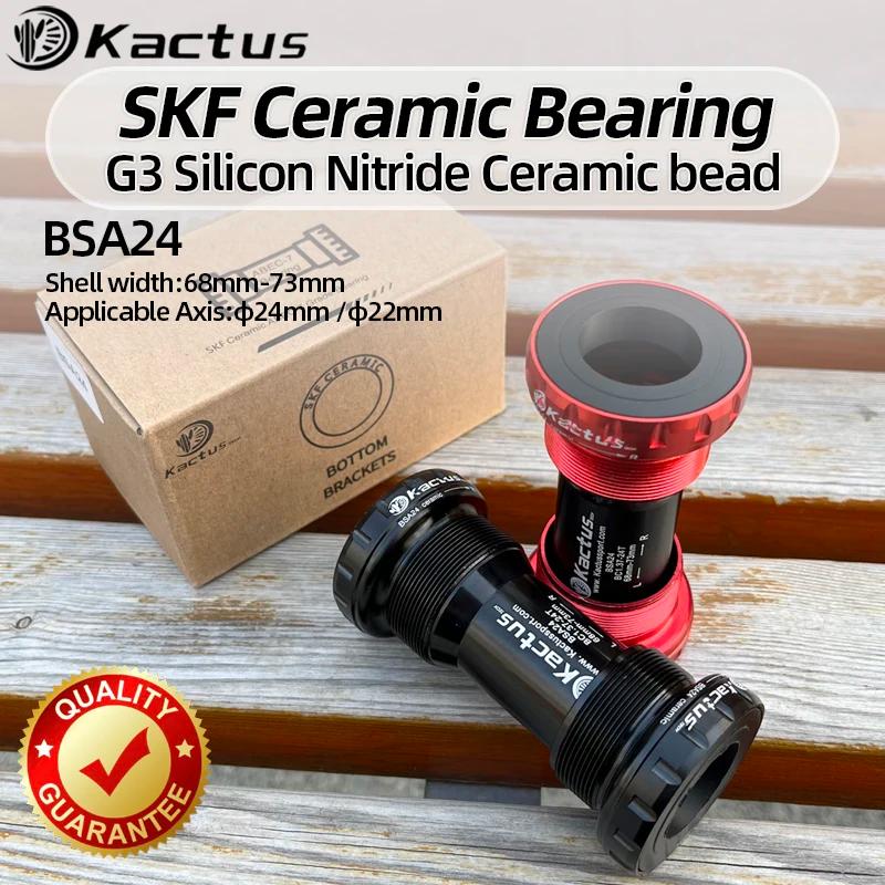KACTUS BSA24 SKF roulement vélo bas 22/24mm roulement en céramique arbre Central pour Shimano SRAM G
