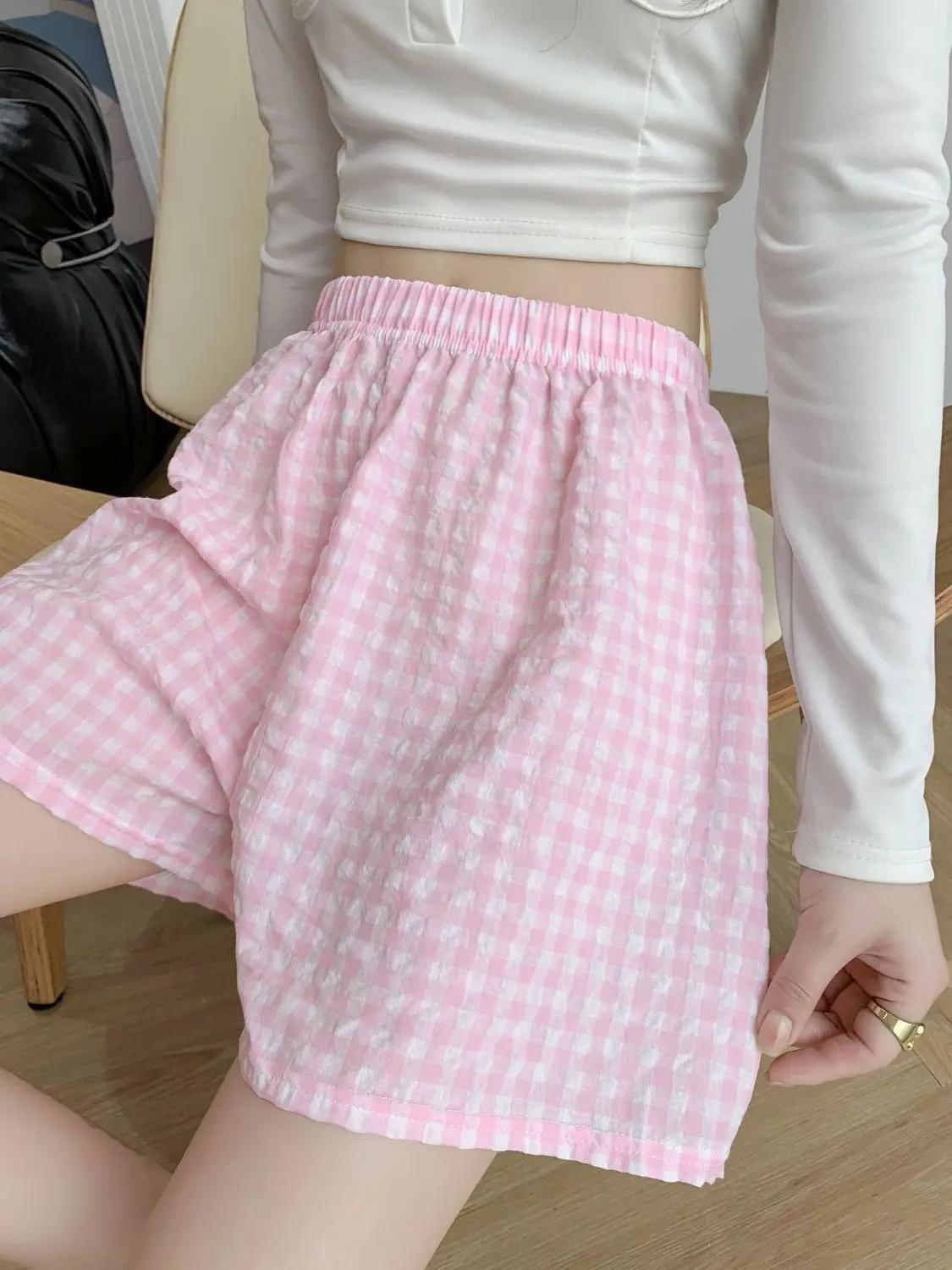 Short d'été pour femmes, taille haute, amincissant, jambes larges, pantalon de sport décontracté, am
