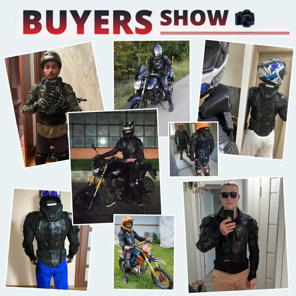 HEROBIKER veste de Motocross hommes armure corporelle armure de Moto veste de course de vélo équitat