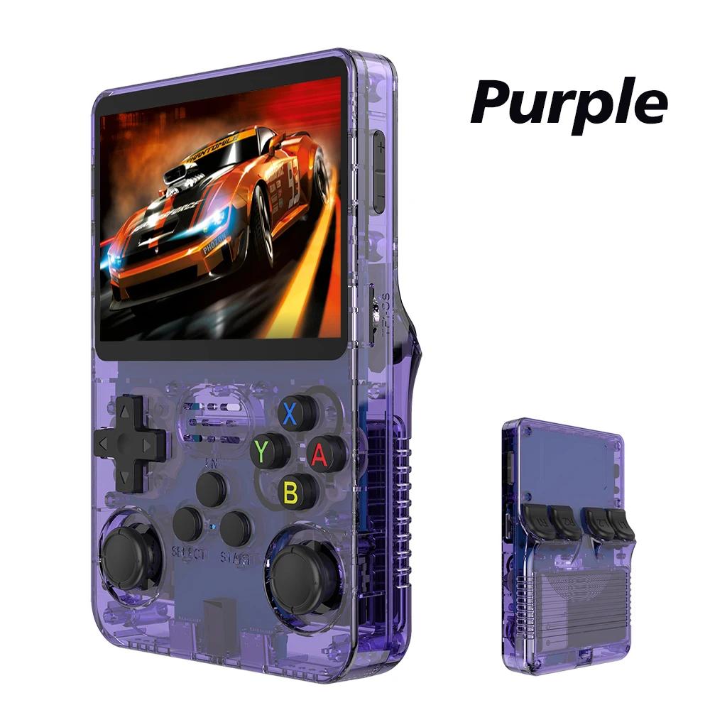 BOYBathroom-Console de jeu vidéo rétro M R36S Pro, système Linux, écran IPS 3.5 ", lecteur vidéo de 