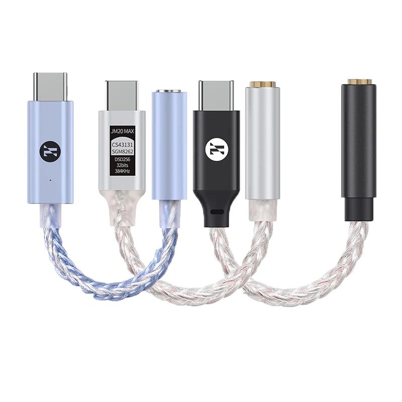JCALLY JM20/JM20 MAX/JM20 PRO : adaptateur amplificateur pour casque haute performance CS43131 DAC, 