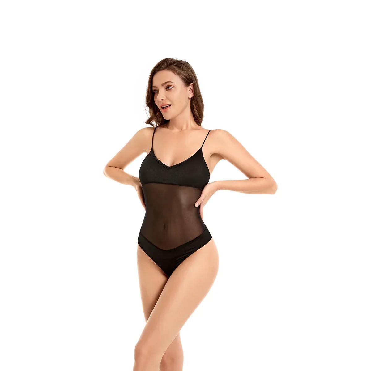 Maillot de bain une pièce Volagor UV-Transmitting Tan Through Monokini haut de gamme filtrant les ra