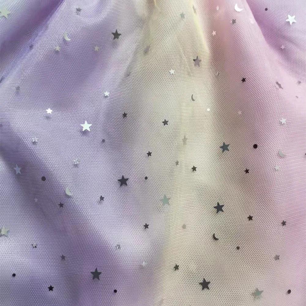 Robe K-Pop Hunters Rumi pour petites filles, robe de princesse en maille avec étoiles et paillettes,