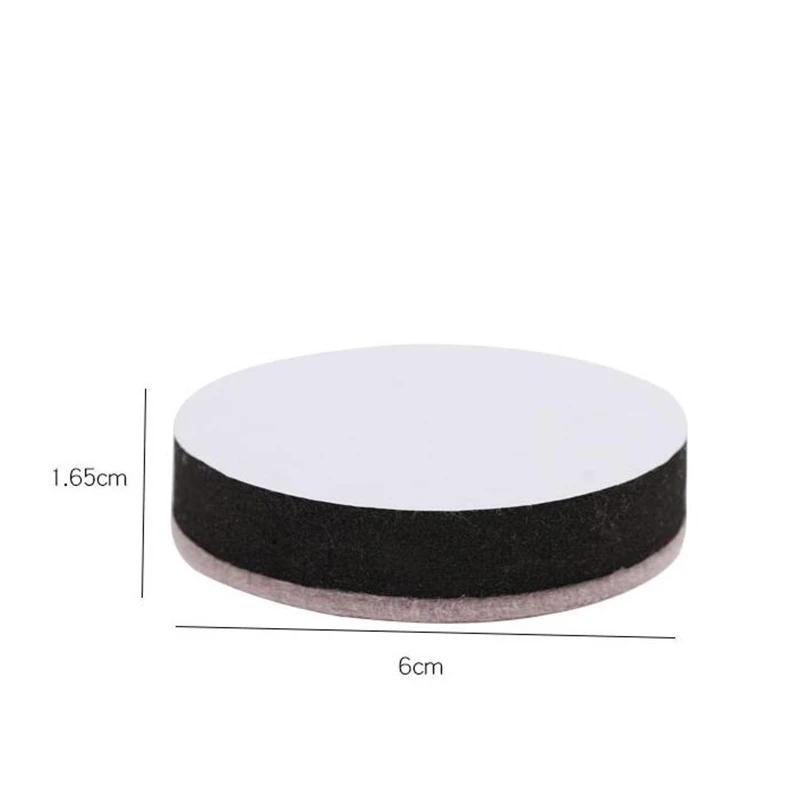 Rehausseurs de meubles ronds (4 pièces) pour lit et canapé, ajoute 16,5 cm de hauteur aux meubles, r