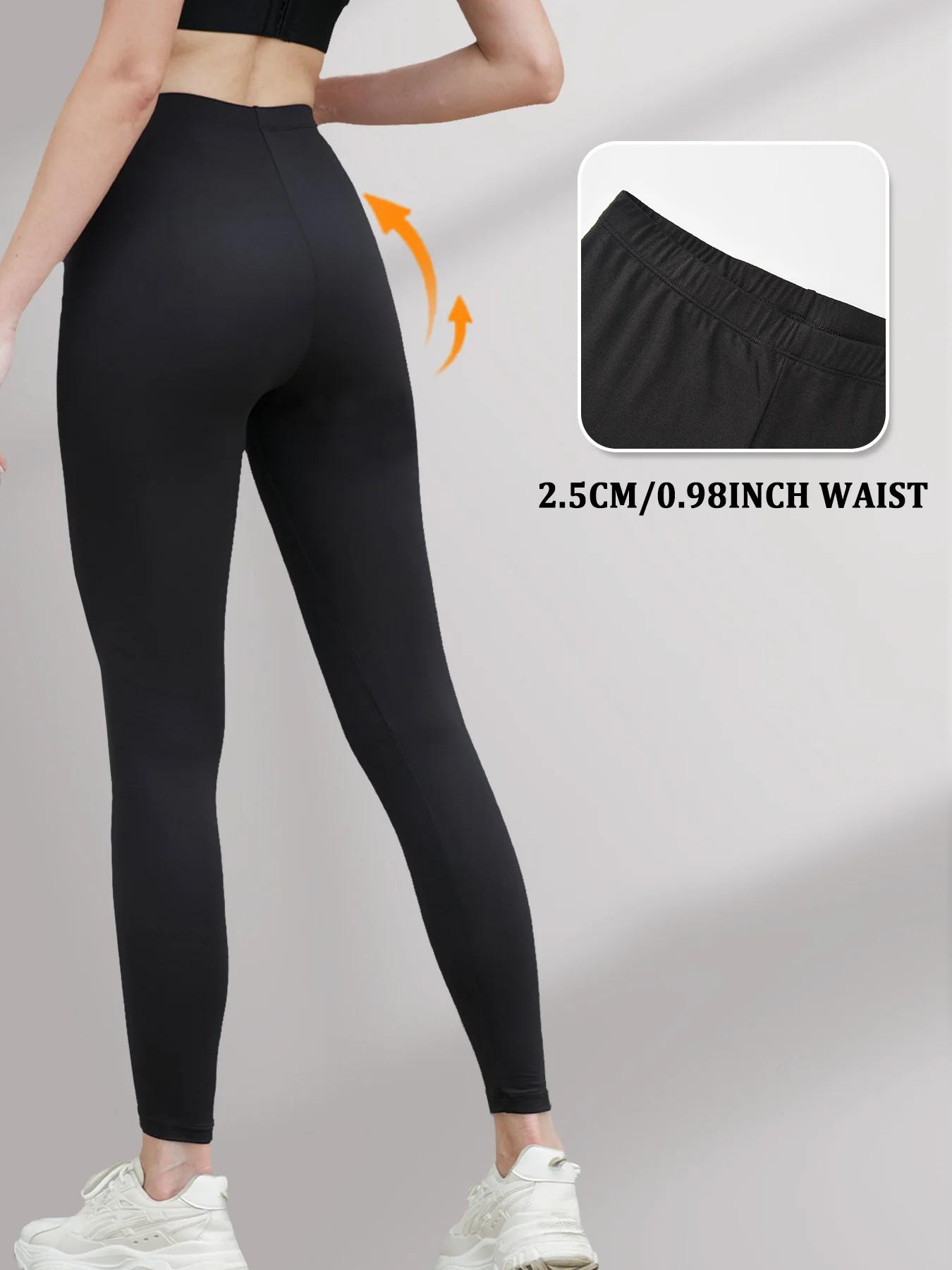 Leggings Super doux pour femmes, haute élasticité, pas transparent, pour entraînement, Yoga, course 
