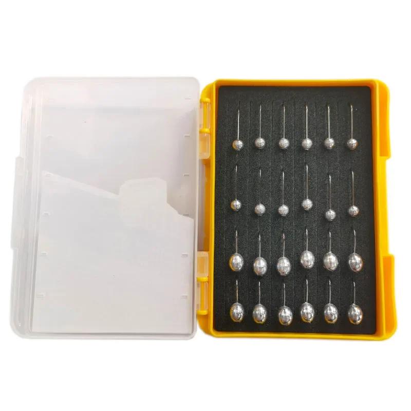 OUTKIT Double face boîtes de matériel de pêche leurre de pêche tête de gabarit boîte organisateur pê