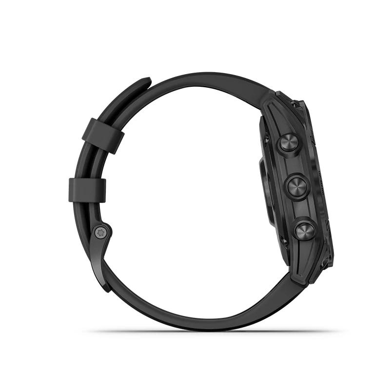 Garmin Fenix 7 solaire DLC sang oxygène fréquence cardiaque double fréquence GPS course marche neige