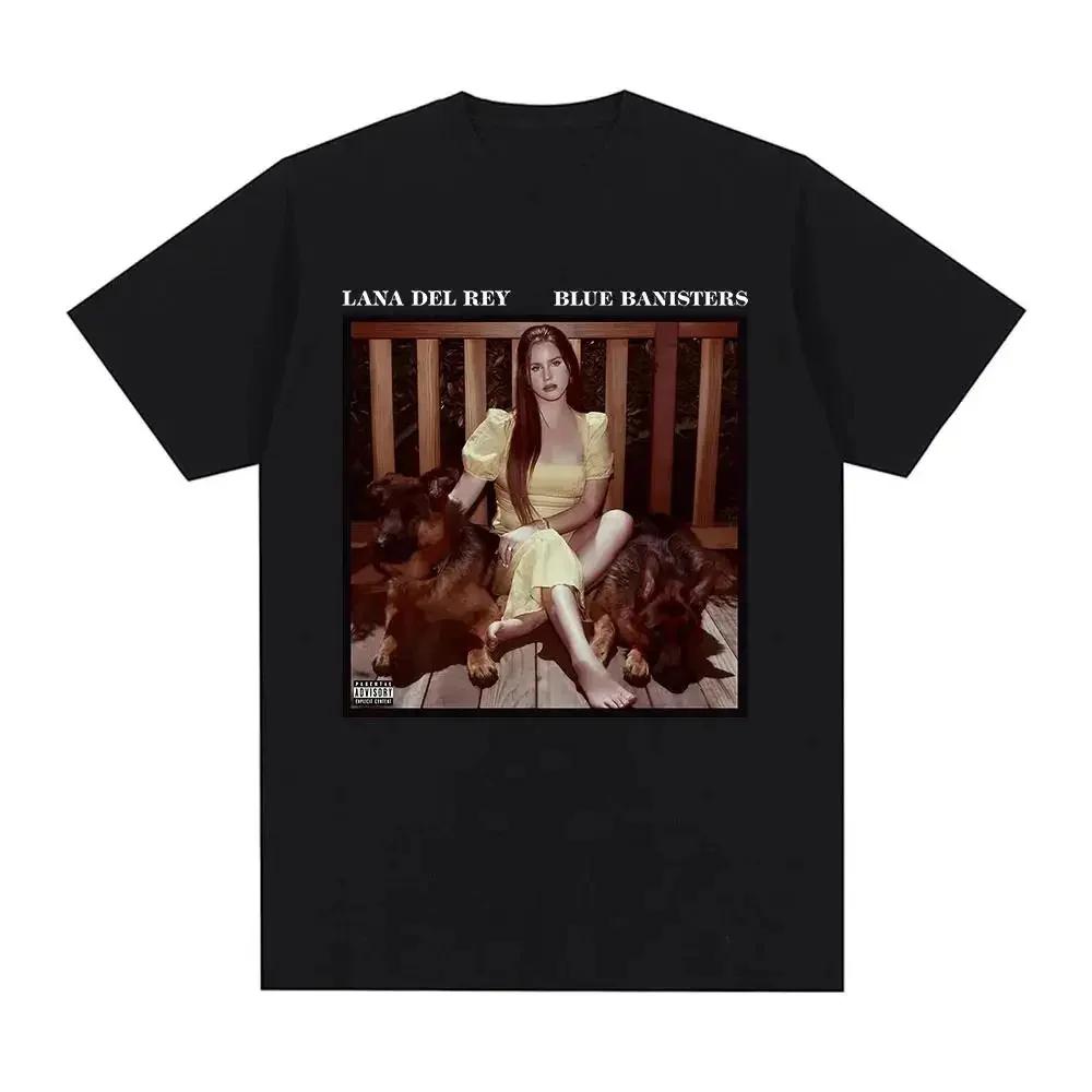 Chanteur Lana Del Rey imprimé T-Shirt femmes mode Hip Hop hommes t-shirts Streetwear Harajuku T-Shir