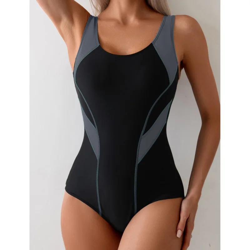 Nouveaux maillots de bain Sexy une pièce femmes maillots de bain fermés Push Up vêtements de natatio