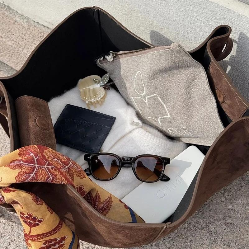 Sacs fourre-tout en simili-daim personnalisés pour femmes sacs à main et porte-monnaie de luxe de cr