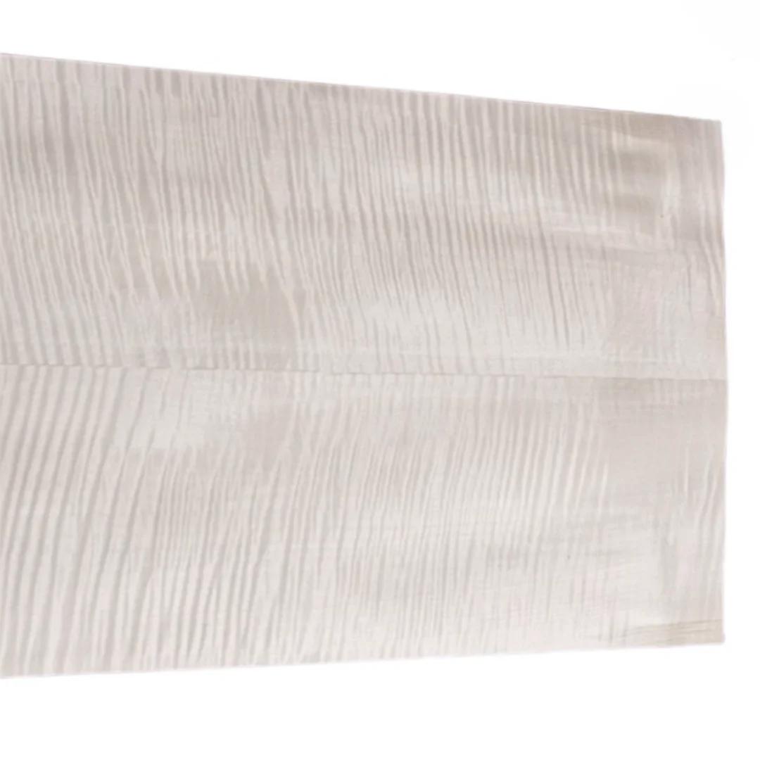 Taille: 510x350mm d'épaisseur: 0.5mm naturel blanchi érable figuré bois placage guitare visage matér