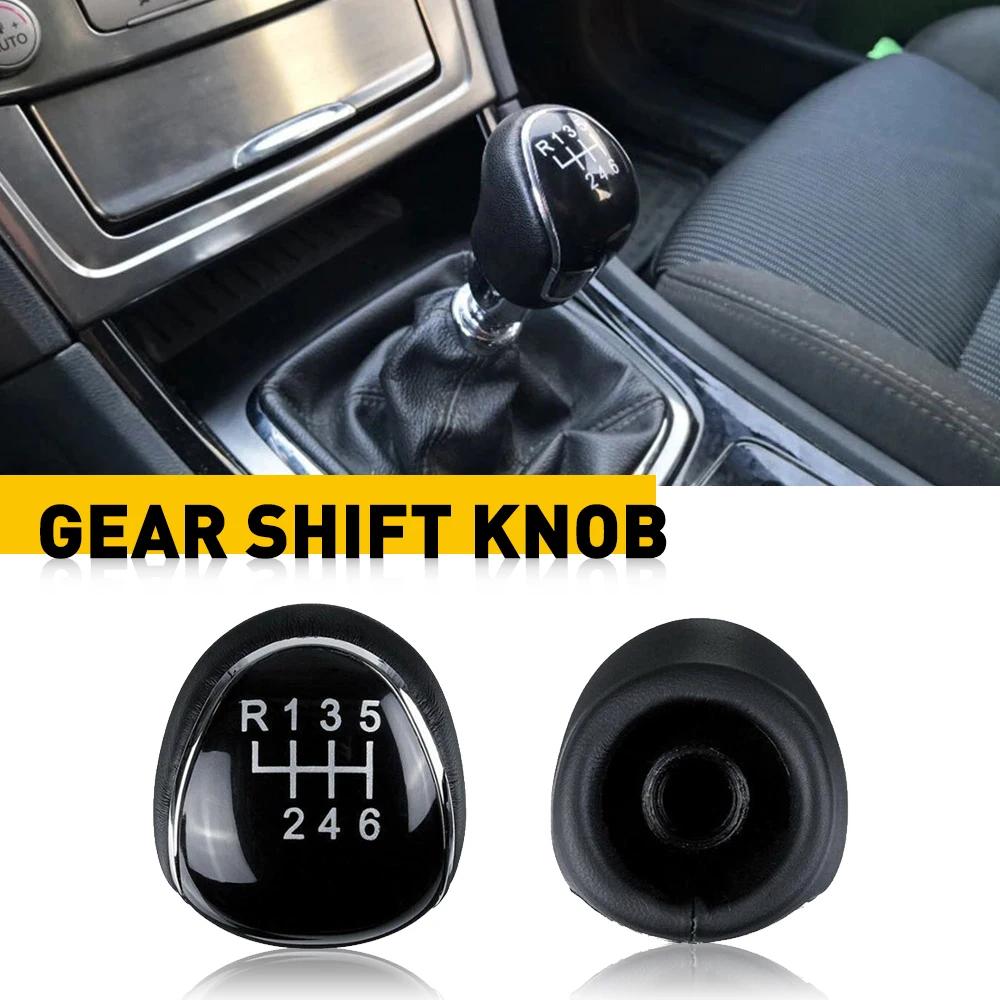 Pommeau de levier de vitesse en cuir à 6 vitesses pour Ford s-max c-max Kuga Galaxy Mondeo 4 Mk4 Tra