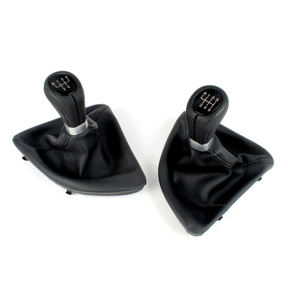 Pour BMW série 1 E81 E82 E87 E88 style de voiture 5/6 vitesses levier de vitesse pommeau de levier d