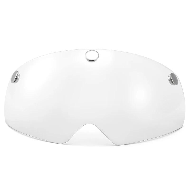 Casque de vélo avec visière transparente, lunettes de cyclisme, accessoires de vélo de route, lunett