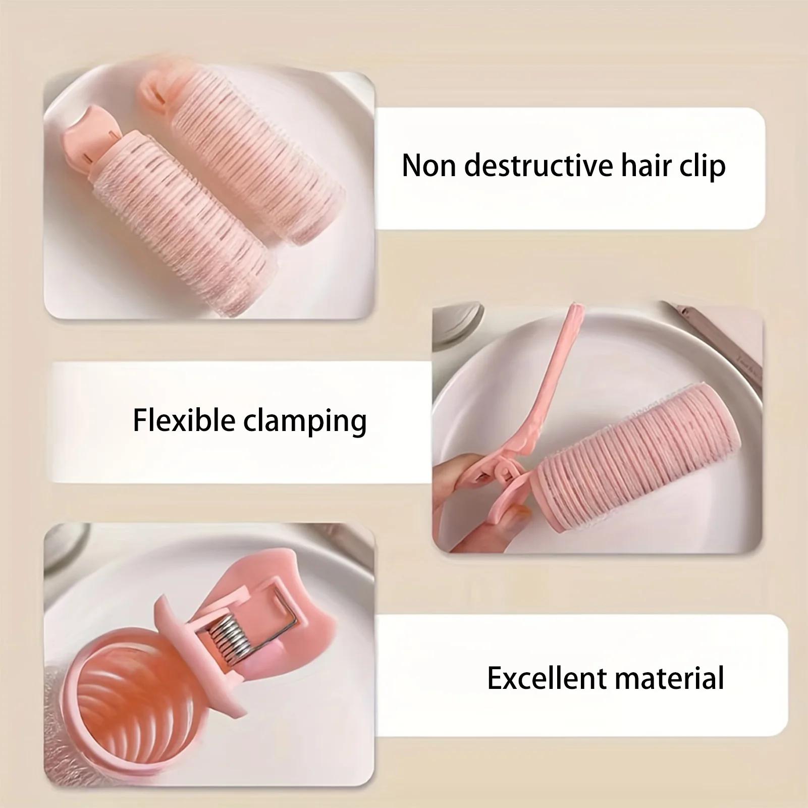 Frange fers à friser rouleaux de cheveux paresseux Clips de coiffure moelleux Air nuit friser bigoud