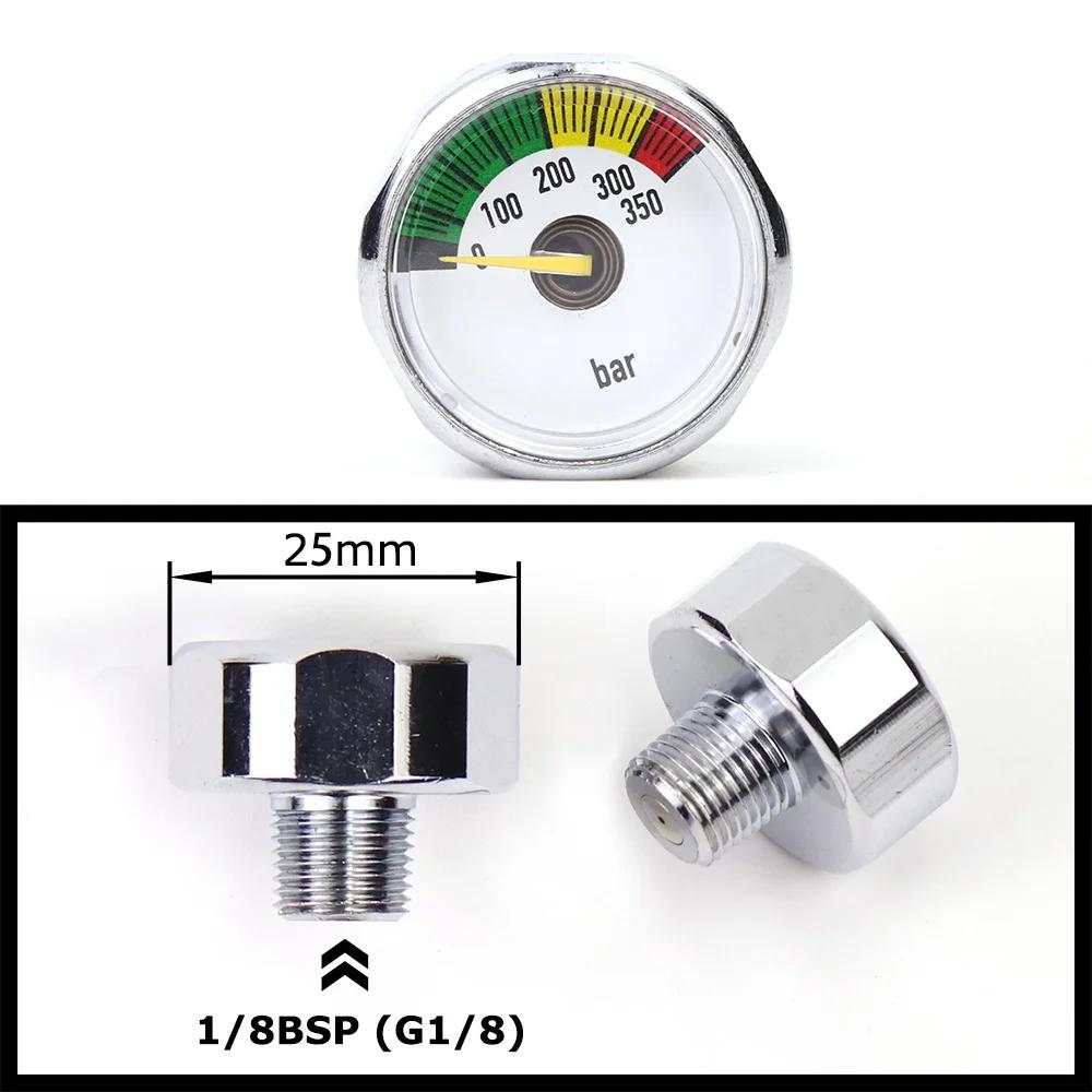 Manomètre de manomètre de mini manomètre d'air |   Filetage 1/8BSP(G1/8) 1/8NPT M10 M8 |   30PSI 300