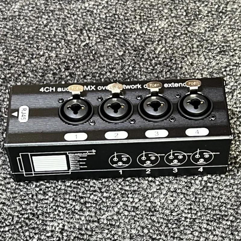 Câble d'extension audio et DMX sur réseau, prolongateur de signal mâle et femelle, 4 canaux, 3 broch