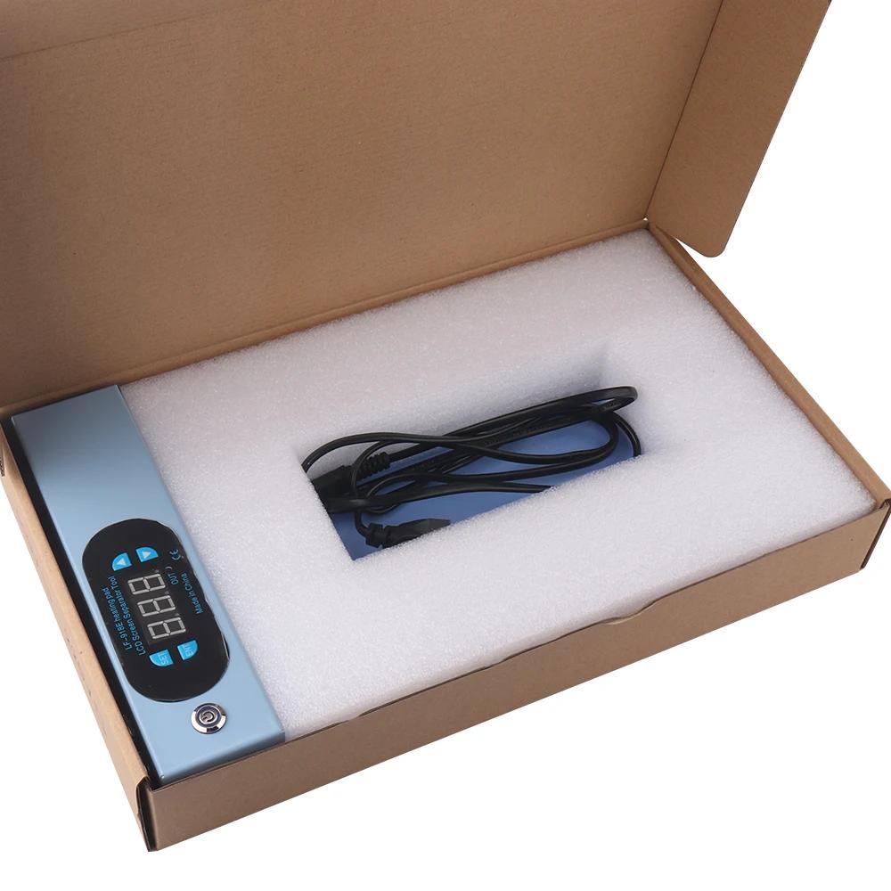Séparateur d'écran LCD LF-918E, séparateur d'écran bleu, tampon de séparation de scène chauffant pou