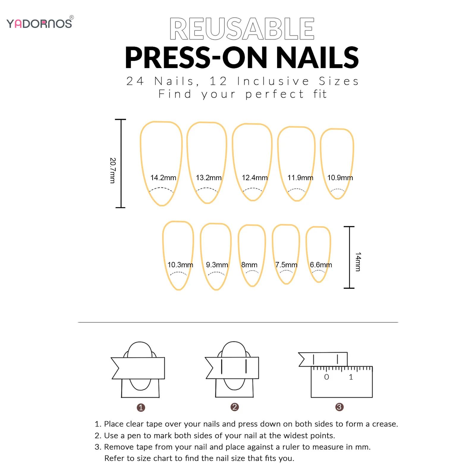 Faux ongles en forme de cercueil, longs et frais, jaune, Style français, fleur imprimée, motifs papi