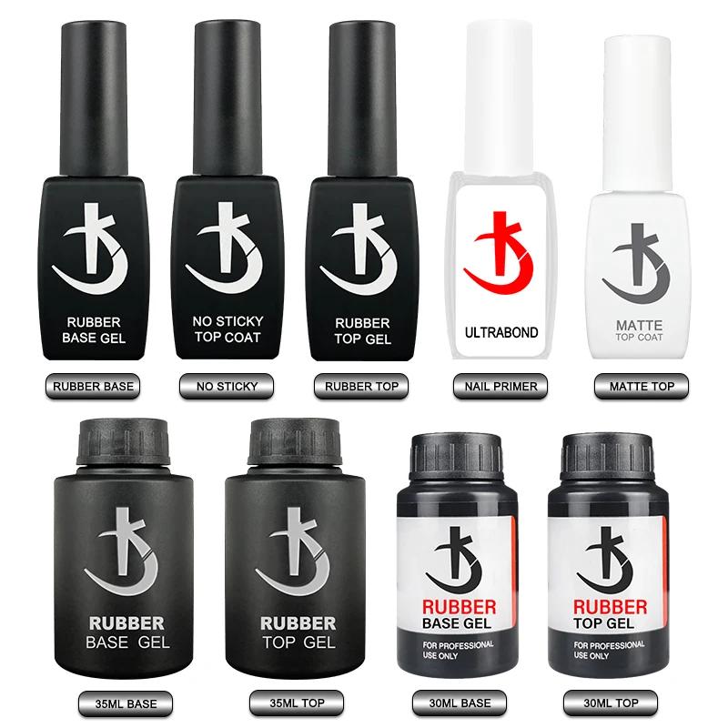 KODI JYJ Base et couche de finition pour vernis Gel vernis primaire sans acide hybride Semi Permanen