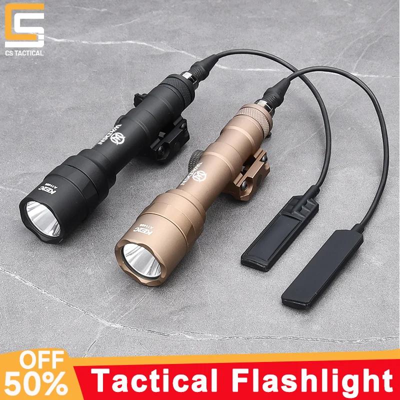 WADSN SF M600 M600C M600U Lampe torche puissante pour airsoft, chasse, éclairage de fusil de chasse,