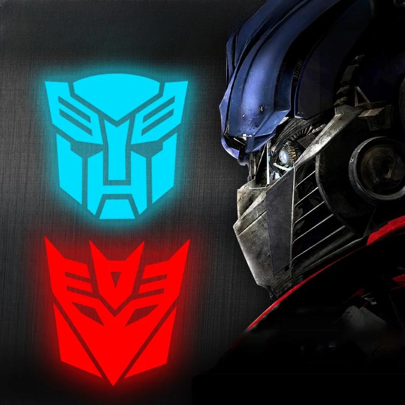 Autobot Logo Decepticon décoration Motocross autocollants pour Moto casque corps réservoir de carbur