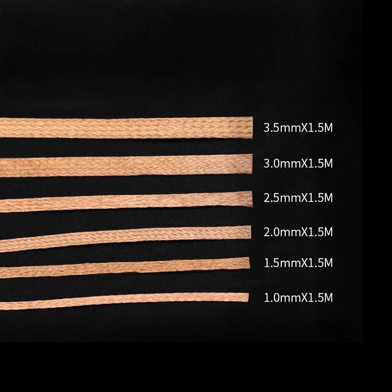 Mèche de dissolvant de soudure, tresse à dessouder, largeur 1.5M 1 1.5 2 2.5 3 3.5 4mm, fil de plomb