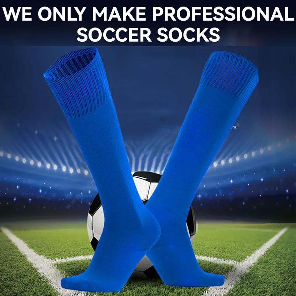Chaussettes sport genou Loogdeel - Football basketball baseball adultes enfants coton