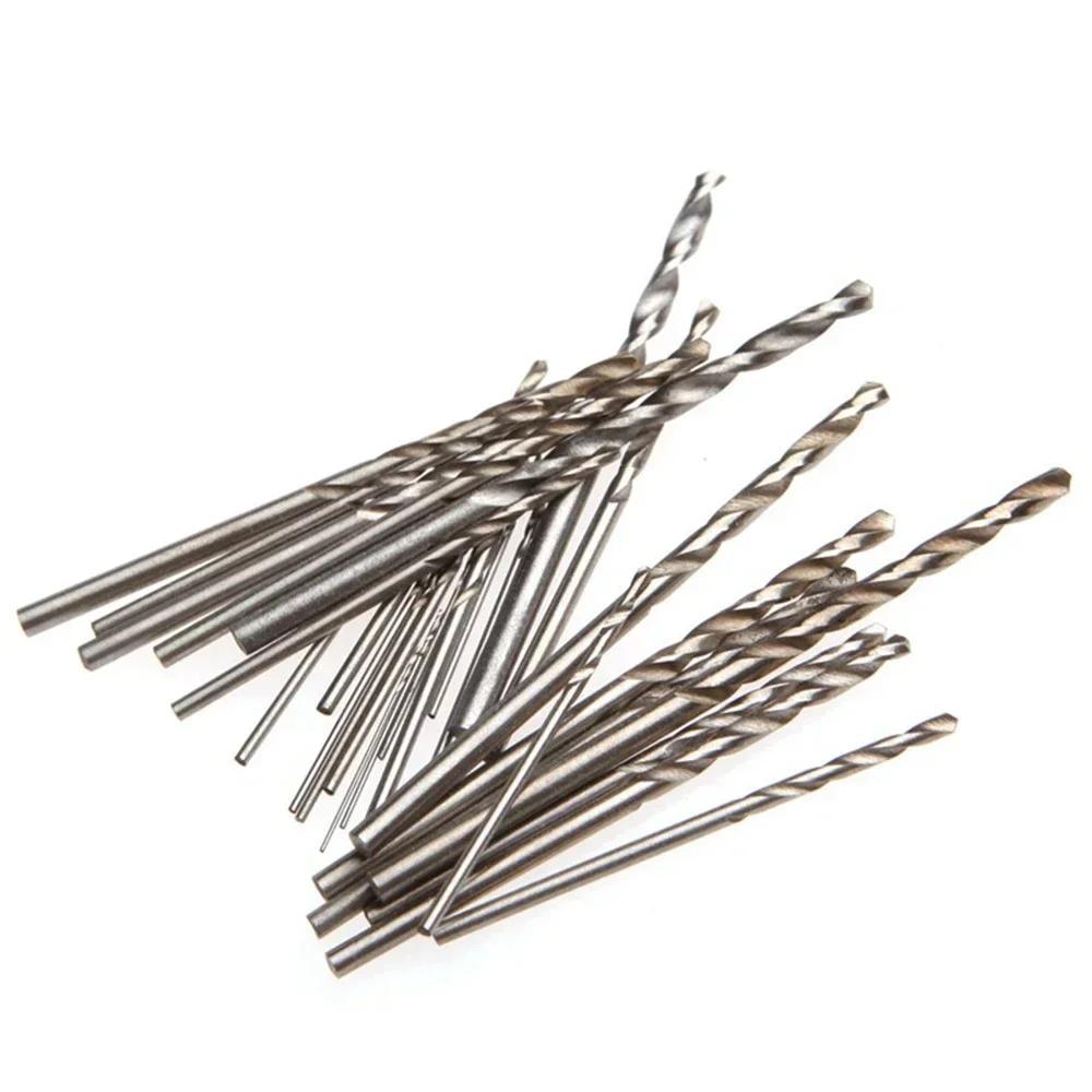 10 pièces Micro HSS forets hélicoïdaux embouts à tarière à tige droite pour perceuse électrique en o