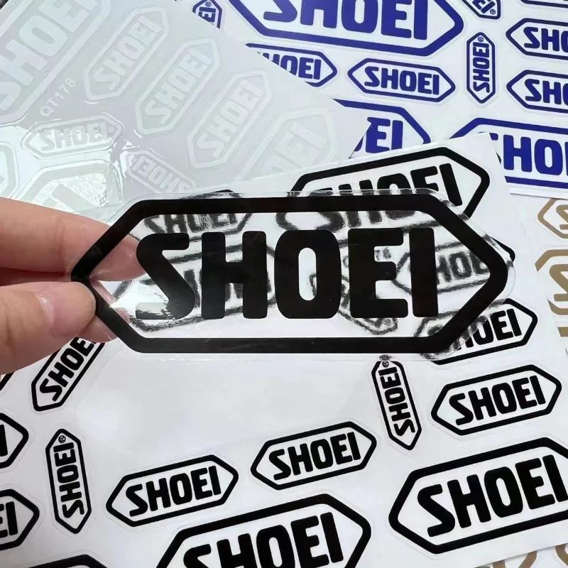 Autocollant de casque de moto pour SHOEI, Film décoratif étanche, Logo universel