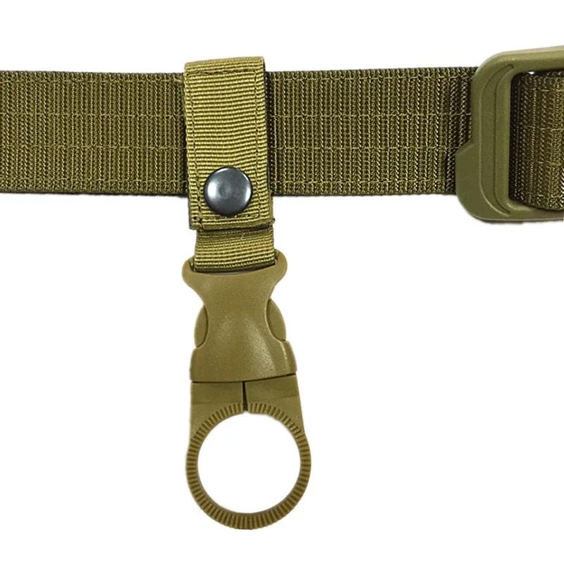 Mousqueton en nylon EDC pour porte-bouteille d'eau, crochet de sangle, clip de ceinture d'escalade e