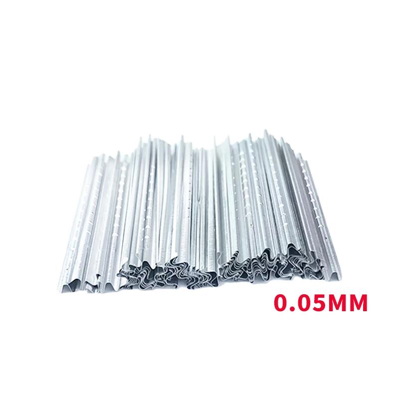 100 pièces/boîte 0.05MM/0.06MM outils en feuille d'étain outils de serrurier or et argent feuille d'