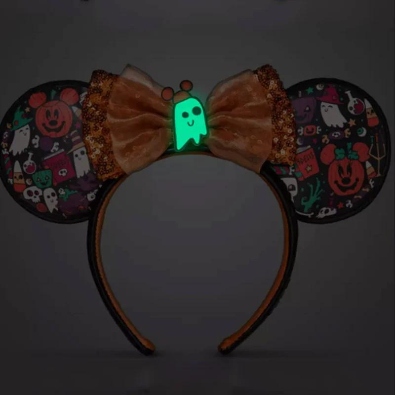 Disney Minnie Mickey oreilles bandeau fête de vacances paillettes coiffure arcs oreilles COSTUME ban