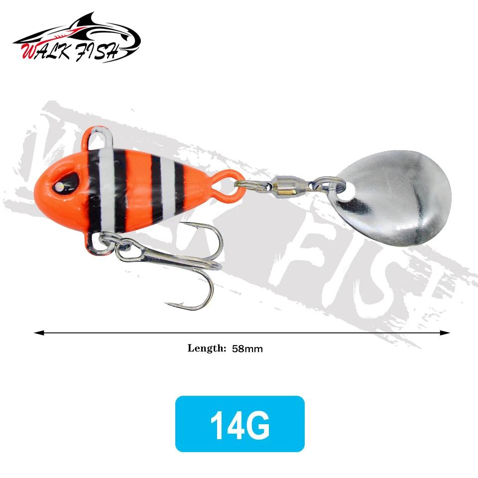 OBCK FISH-Appât Élen métal VIB pour la pêche à la carpe, leurre pour attraper des poissons, matériel