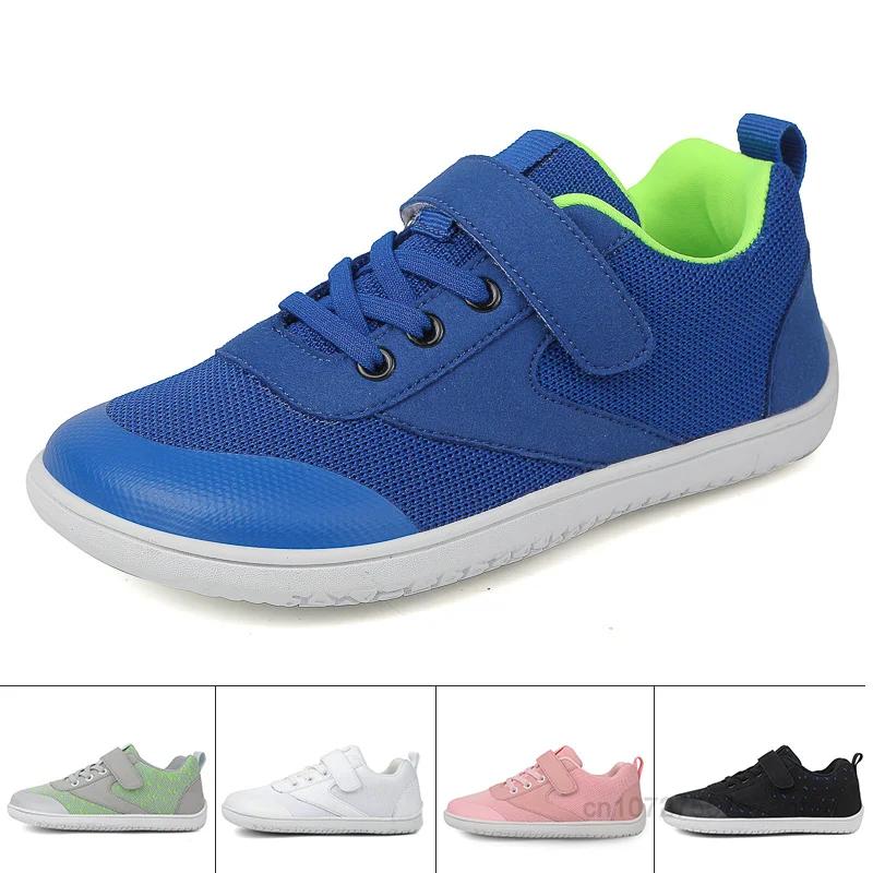 Chaussures pieds nus enfants minimalistes légères pour développement naturel du pied - Baskets garçons filles