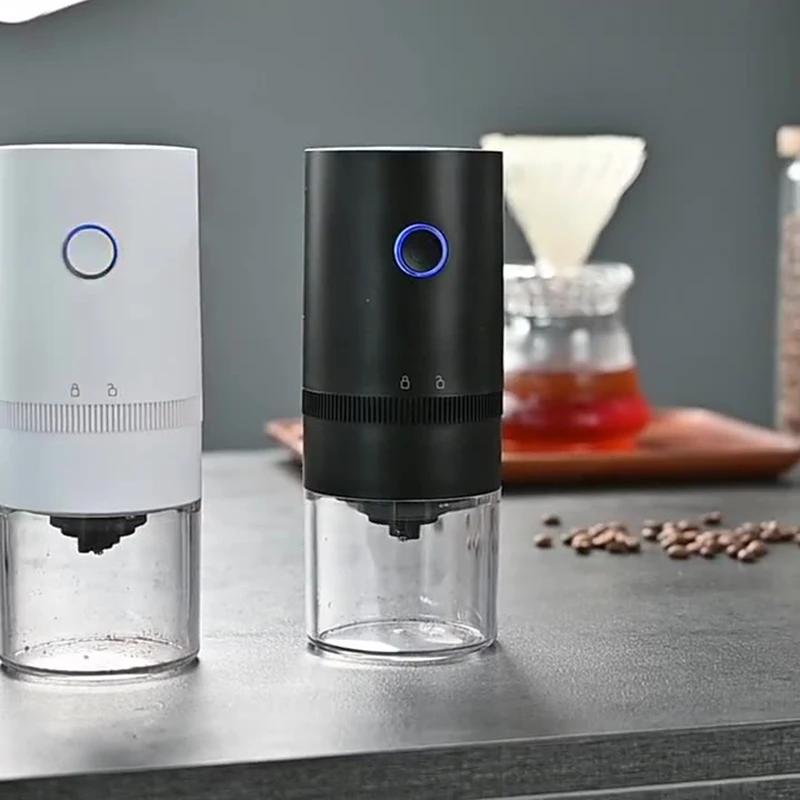Moulin à café aste par USB, chargement parfait, réglages réglables, entretien facile pour les amateu