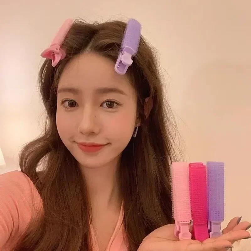 Pince à cheveux auto-arina pour friser les racines des cheveux, bigoudi frontal, clip moelleux, fran