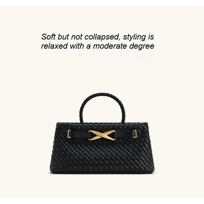 Sac à main tissé à la main de style luxe léger JW PEI, élégant et polyvalent, pochette populaire pou