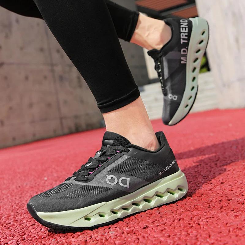 Chaussures de course de haute qualité pour hommes et femmes, baskets de marque respirantes en maille