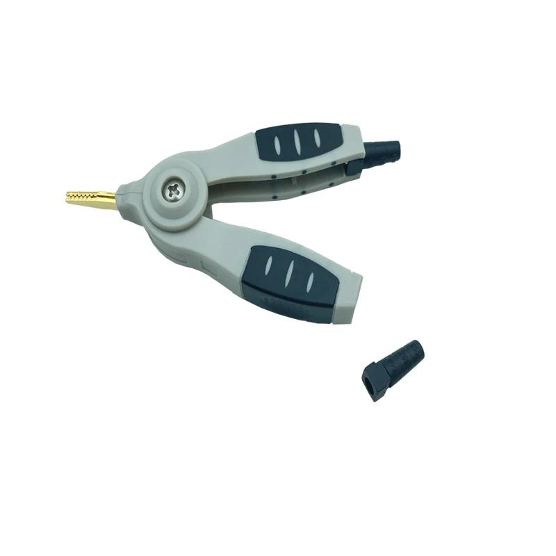 1 paire d'outils de Test Lcr, pince à bec de canard Crocodile Kelvin, placage d'alum, qualité supéri