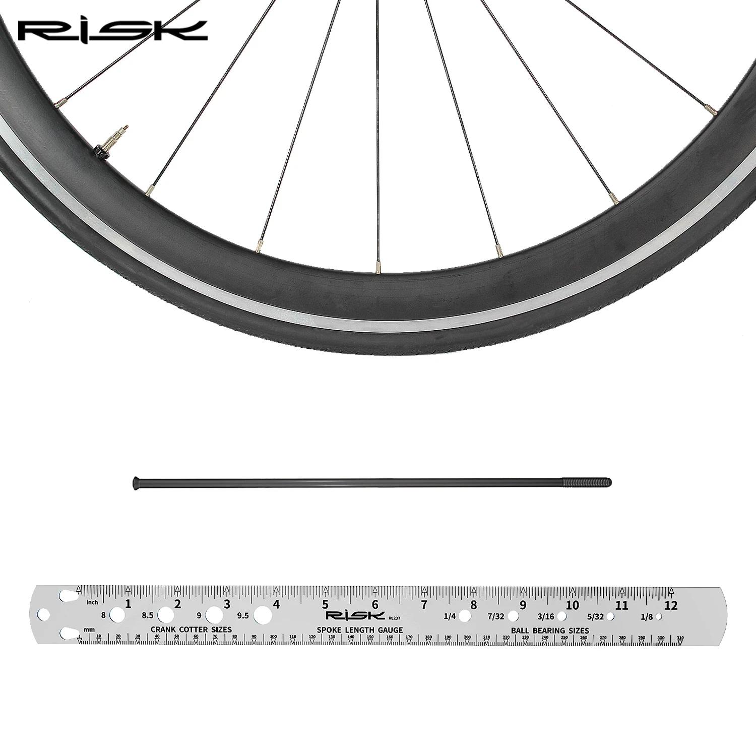 Règle de rayon de vélo, 1 pièce, jauge de longueur de rayon de vélo, roulements à billes de manivell