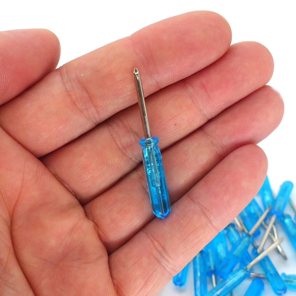 Mini tournevis à tête transversale fendue à lame plate 3.0/2.0mm, petit tournevis pour téléphone por