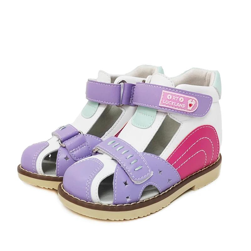 Orth4WD-Sandales d'été pour filles et garçons, chaussures en cuir pour enfants de 2 à 8 ans, nouvell
