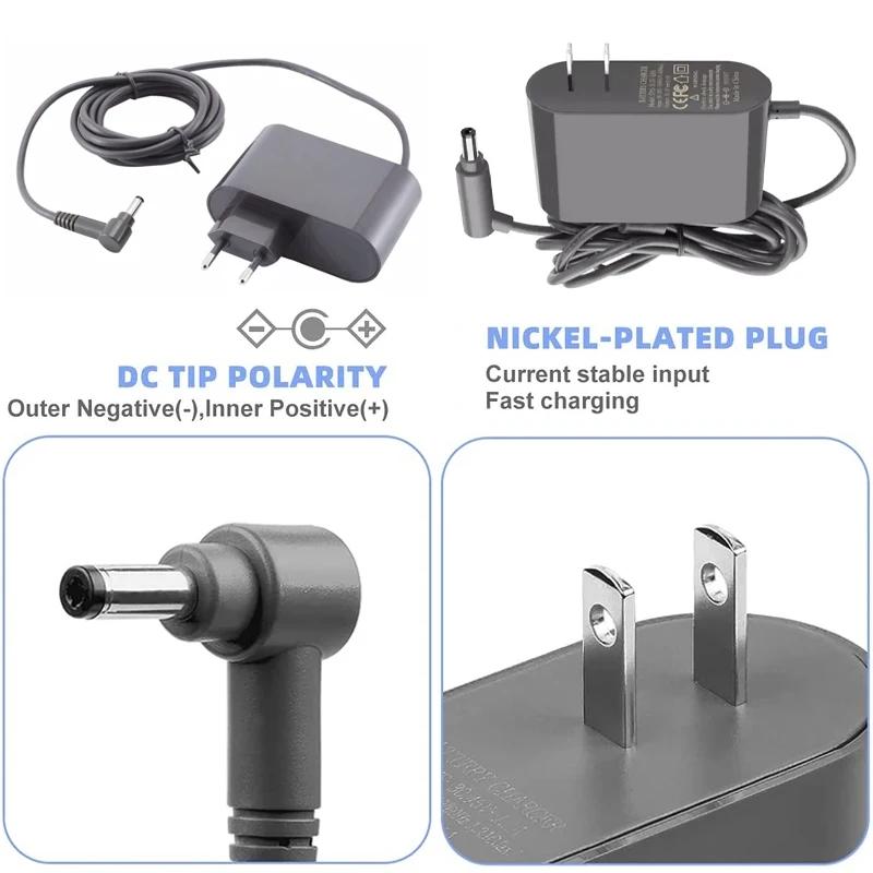Chargeur d'Alimentation pour Aspirateur Dyson V10, V11, V12, V15, Pièces de Resubdivision, 30.45V, 1
